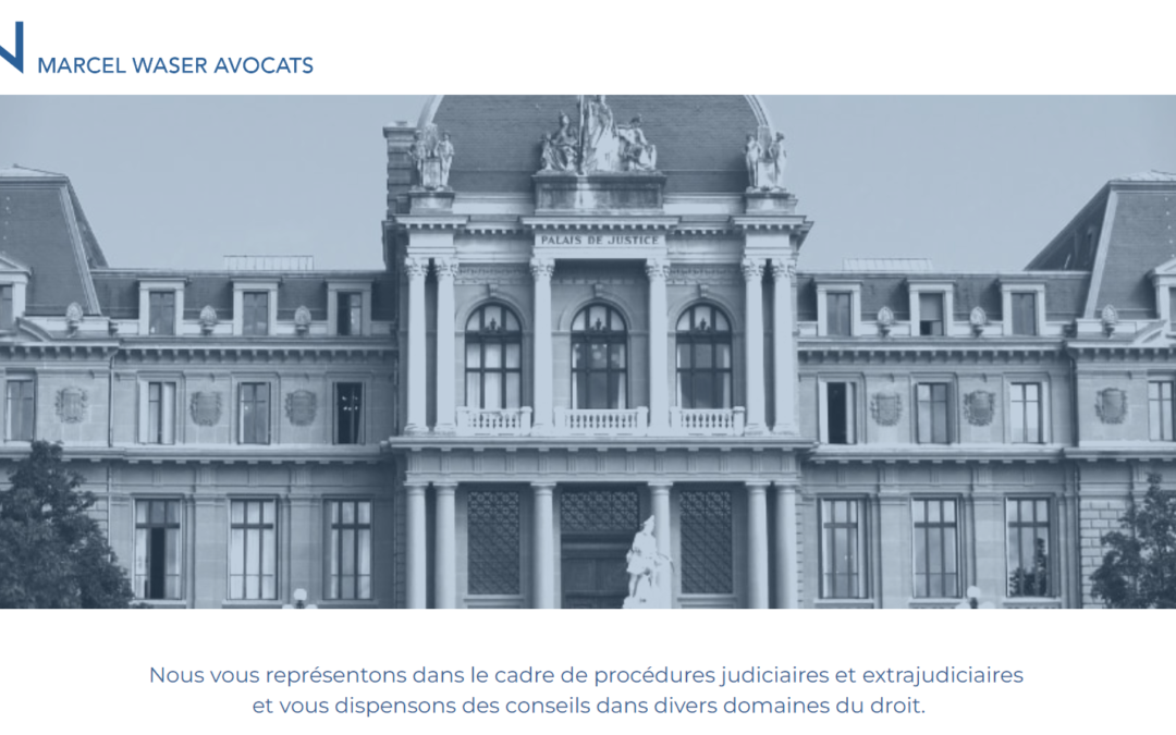 MARCEL WASER AVOCATS