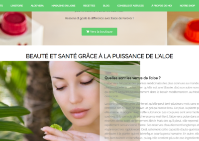 Aloe Vera beauté